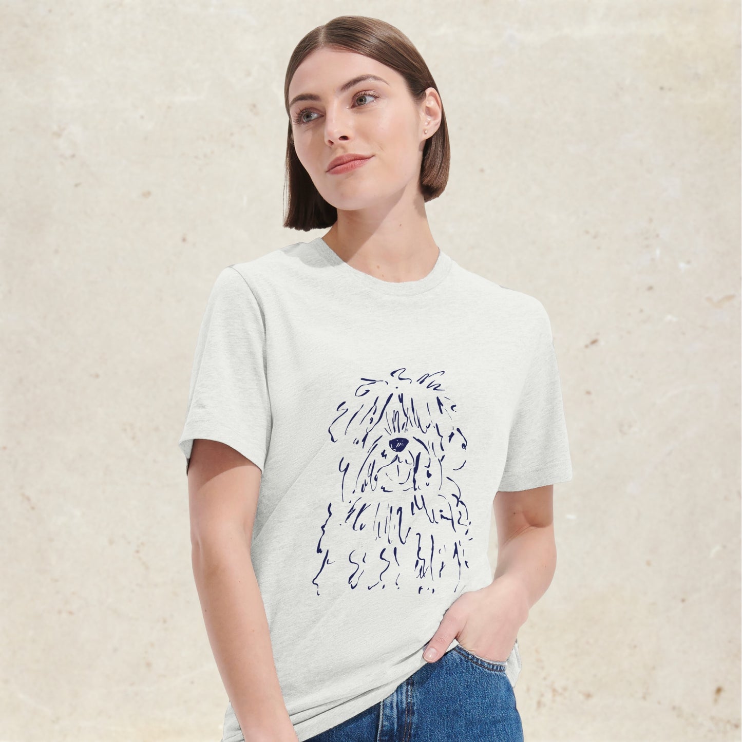 "Gorbie" Sheepdog Unisex Comfortable Fit T-shirt