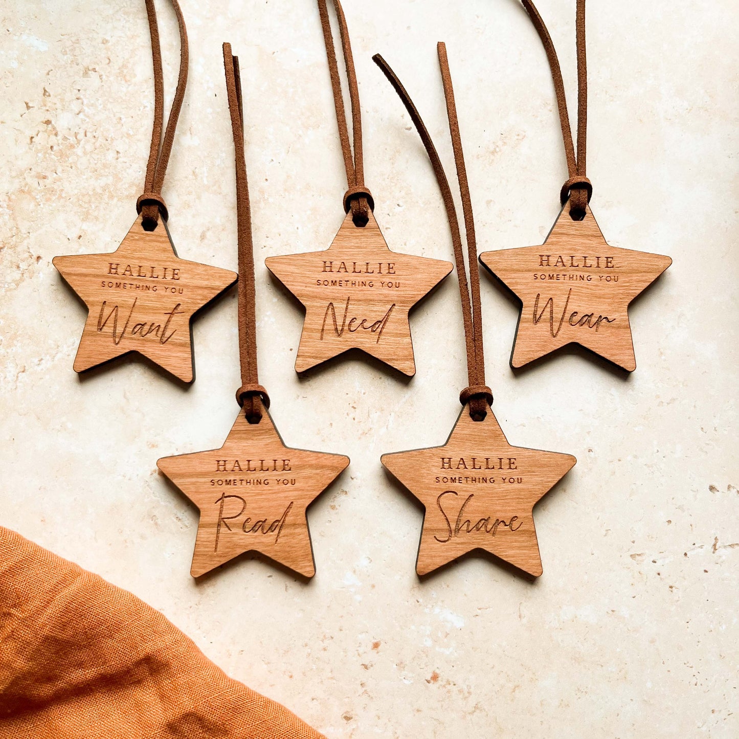 Custom Star Personalised Something You Want Gift Tags