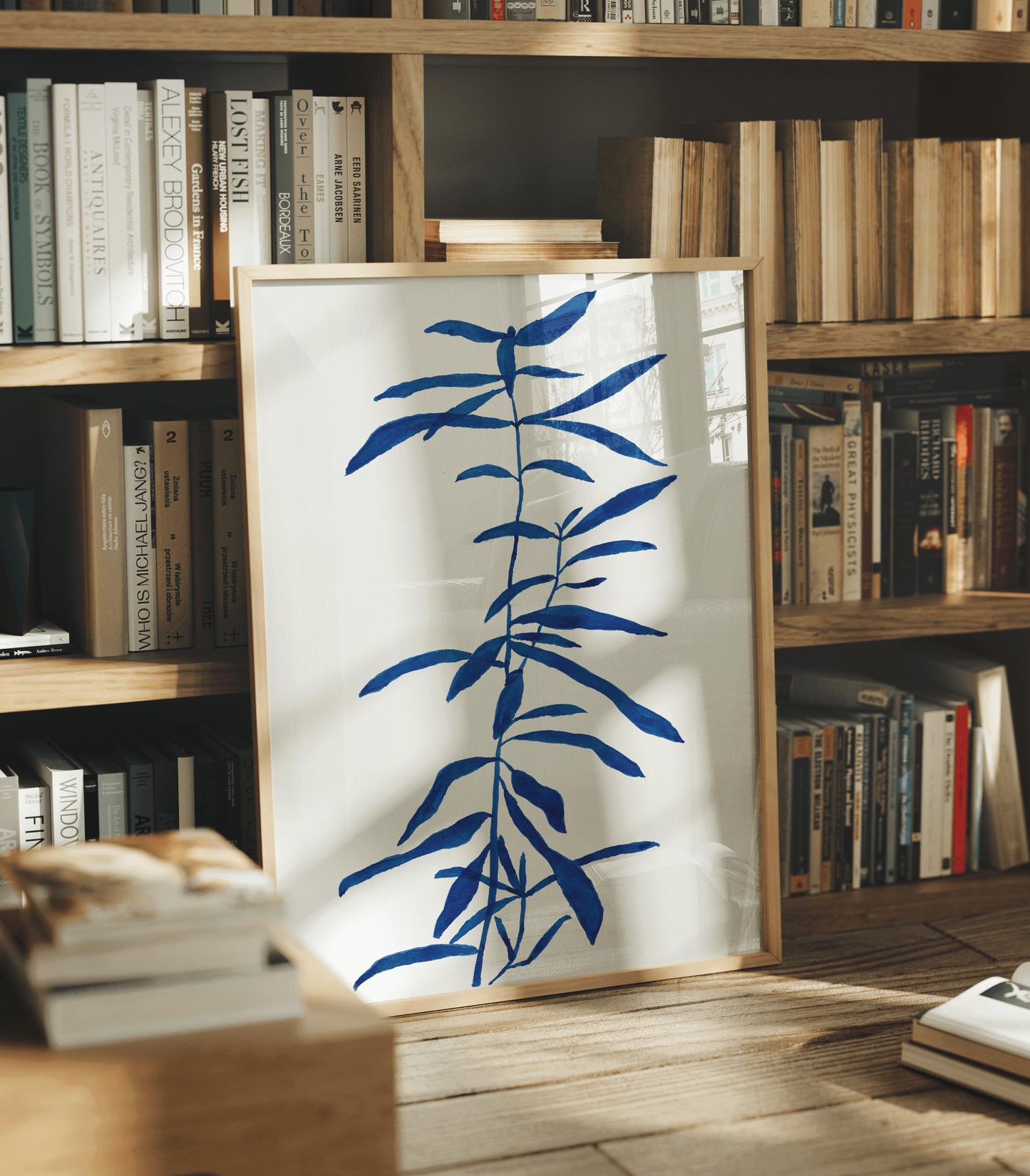 Blue Botanical Fine Art Print
