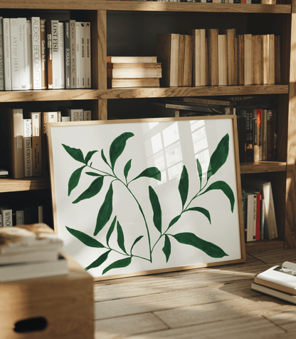 Green Botanical Fine Art Print