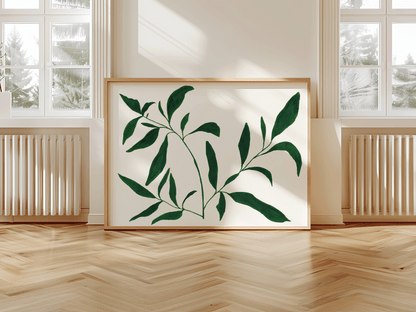 Green Botanical Fine Art Print