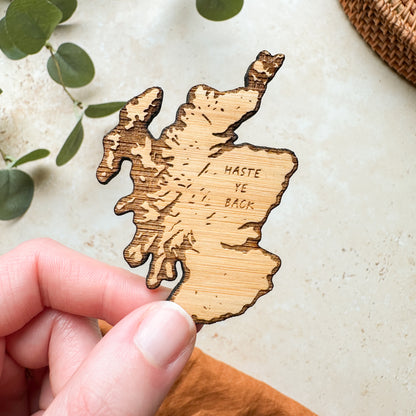 Haste Ye Back Scotland Magnet