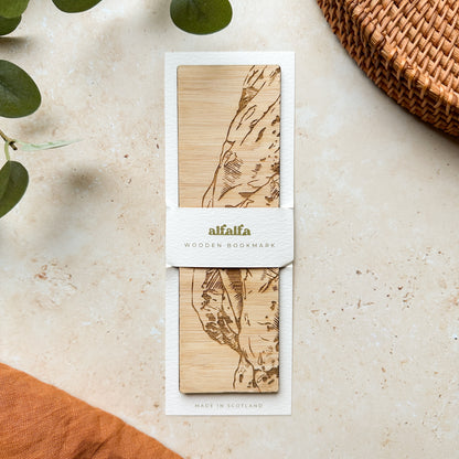 Ben Nevis Wooden Bookmark
