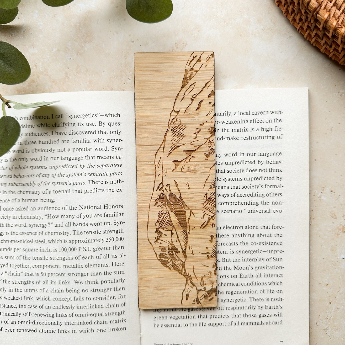 Ben Nevis Wooden Bookmark