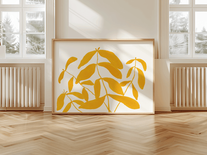 Yellow Botanical Fine Art Print