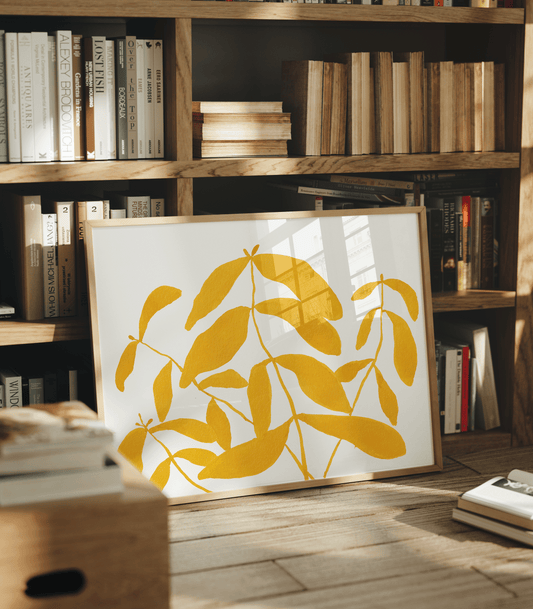 Yellow Botanical Fine Art Print